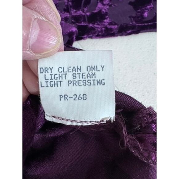 "Rabbit Rabbit Rabbit Designs" Size 8 ,Velvet,Burnout,Cardigan,Whimsy Goth,Fairy - Picture 8 of 10